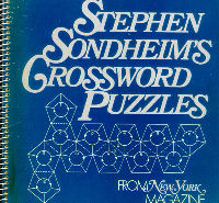 Stephen Sondheim Crossword Puzzles
