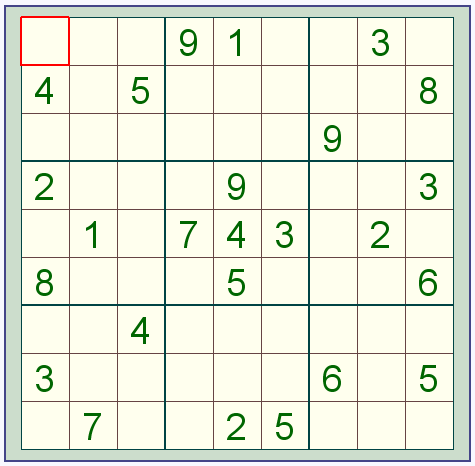 Crossword Puzzles Answers on Sudoku Puzzles