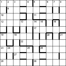 Crossword by Araucaria